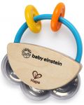 Jucarie de lemn Baby Einstein - Tamburina pentru bebelusi - 1t