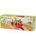 Set de jucării din lemn Tender Leaf Toys - Cărucior de grădinărit cu accesorii - 6t