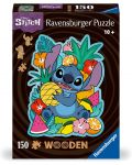 Puzzle din lemn Ravensburger 150 de piese - Disney: Stitch - 1t