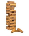 Joc din lemn Profesor Puzzle - Jenga, 54 piese - 2t
