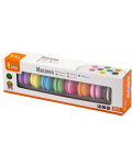 Set de joaca din lemn  Viga - macarons franțuzești - 4t