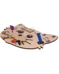 Tablă de lemn Montessori - Moni Toys - Pisică - 3t