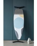 Masă de călcat Brabantia - PerfectFlow Spring Bubbles, 135 x 45 cm, cu zonă rezistentă la căldură pentru fier de călcat - 3t