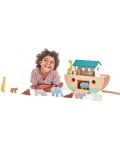 Set de jucării din lemn Tender Leaf Toys - Arca lui Noe cu animale - 5t