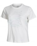 Tricou pentru femei Asics - Nagino Graphic Run, alb - 1t