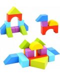 Joc din lemn Tooky toy - Forme geometrice - 2t