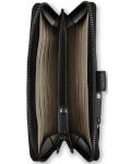 Portofel din piele pentru femei Bugatti Elsa - M, protecție RFID, negru - 3t