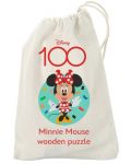 Puzzle din lemn Orange Tree Toys - Disney 100 Classic, Minnie Mouse - 3t