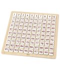 Tablă din lemn cu litere și numere Viga - 2t