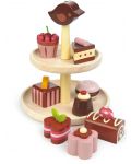 Tender Leaf Toys Set de jucării din lemn - Tavă pentru bomboane de ciocolată - 2t