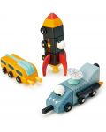 Set de jucării din lemn Tender Leaf Toys - Space Race - 1t