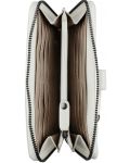 Portofel de dama din piele Bugatti Elsa - Long, alb - 7t