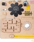 Tablă Montessori electronică din lemn Moni Toys - 5t
