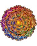 Puzzle din lemn Unidragon de 350 de piese - Mandala (marimea XS) - 4t