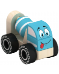 Jucărie de asamblare din lemn Acool Toy - Camion de beton, 3 piese - 1t