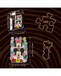 Puzzle din lemn Ravensburger 300 de piese - Mickey și Minnie - 2t