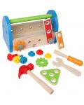 HaPe International Set de jucării din lemn - Cutie de scule - 2t