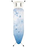 Masă de călcat Brabantia - Ice Water, 124 x 38 cm, albastră - 1t
