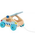 Jucărie din lemn Goki - Cutie de sortare, tragere mașină - 2t
