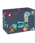 Jucărie din lemn pentru călărie Janod - Dinozaur - 10t
