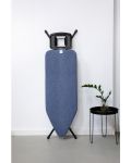 Masă de călcat cu suport masiv pentru fier de călcat Brabantia - Denim Blue, C 124 x 45 cm - 3t