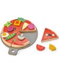 Set de joacă din lemn Tender Leaf Toys - Pizza Party - 2t