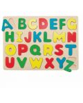 Puzzle din lemn Woody - Alfabetul englez - 1t