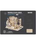 Puzzle 3D din lemn Robo Time din 260 de piese - Marble Explorer	 - 3t
