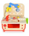 Tooky Toy Set atelier de instrumente din lemn - 4t