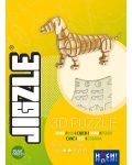 Puzzle 3D din lemn Jigzle - Câine  - 1t