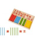 Joc matematic din lemn dupa metoda Montessori Kruzzel - 2t