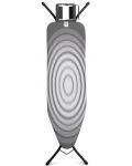Masă de călcat Brabantia - Titan Oval, 124 x 38 cm, gri - 1t