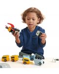 Set de jucării din lemn Tender Leaf Toys - Space Race - 6t