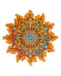 Puzzle din lemn Unidragon din 700 de piese - Mandala Soarelui Răsare (Dimensiume RS) - 2t
