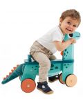 Jucărie din lemn pentru călărie Janod - Dinozaur - 7t