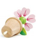 Set de jucării din lemn Tender Leaf Toys - Floare în ghiveci - 3t