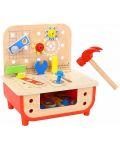 Tooky Toy Set atelier de instrumente din lemn - 3t