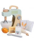 Mixer de lemn pentru copii Jouéco, cu accesorii pentru prajituri - 2t