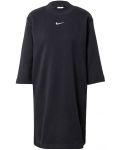 Rochie pentru femei Nike - Sportswear Phoenix Fleece, mărimea M, neagră - 1t