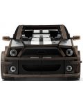 Puzzle 3D din lemn Unidragon de 248 piese - Mașină GT, neagru - 4t