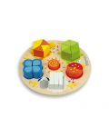 Puzzle din lemn  Andreu toys - Cifre, forme si culori - 1t