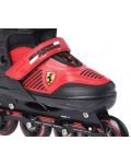 Patine cu rotile pentru copii Mesuca - Ferrari, FK17, 31-34, negru - 6t