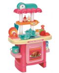 Bucătărie pentru copii RS Toys - Cu accesorii, 54 cm - 3t