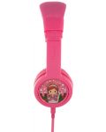 Căști pentru copii  cu microfon BuddyPhones - Explore+, roz - 3t
