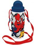 Sticla de apă pentru copii Migo - Spiderman, 500 ml - 1t