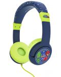 Căști pentru copii OTL Technologies - PJ Masks!, albastru/verde - 2t