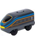 Jucărie pentru copii HaPe International - Locomotivă interurbană cu baterie, neagră - 1t