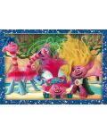 Puzzle pentru copii  Clementoni 4 в 1 - Trolls: Gang se adună - 3t