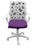 Scaun pentru copii Nowy Styl Group Fly White - Butterfly - 1t