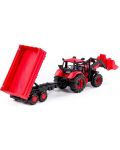 Toy Polesie - Tractor cu lopată și remorcă - 3t